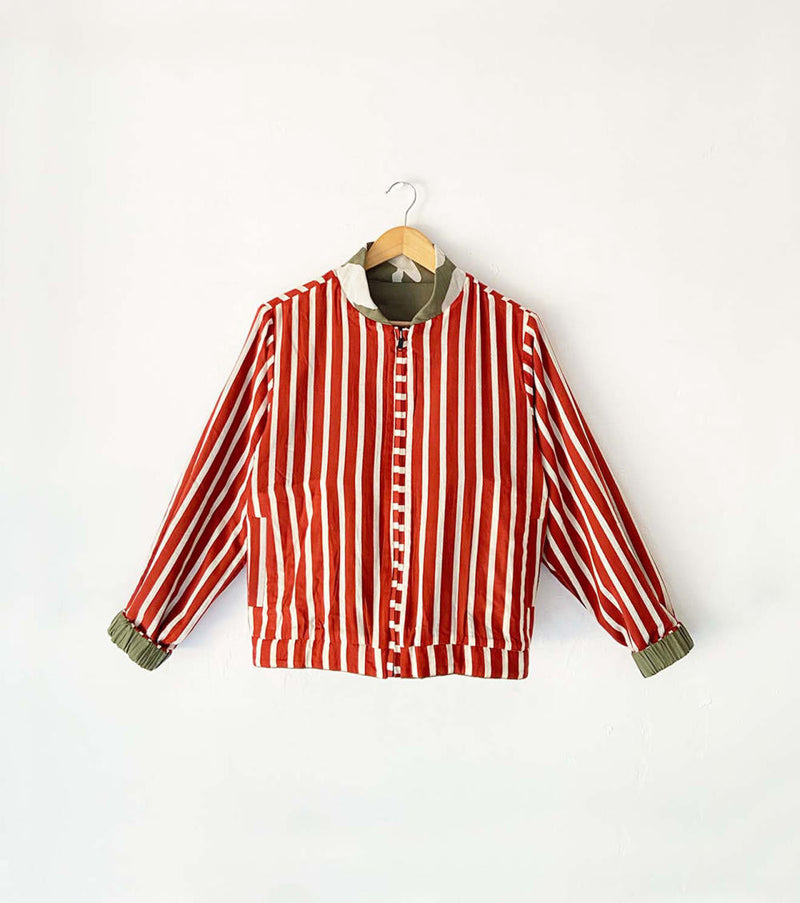 Haze beneath Bomber Jacket Jackets & Overlays by Khara Kapas for women Worldwide