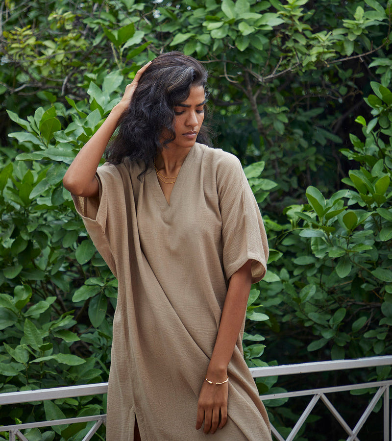 Hazel Kaftan Lounge Wear by Khara Kapas for women Worldwide