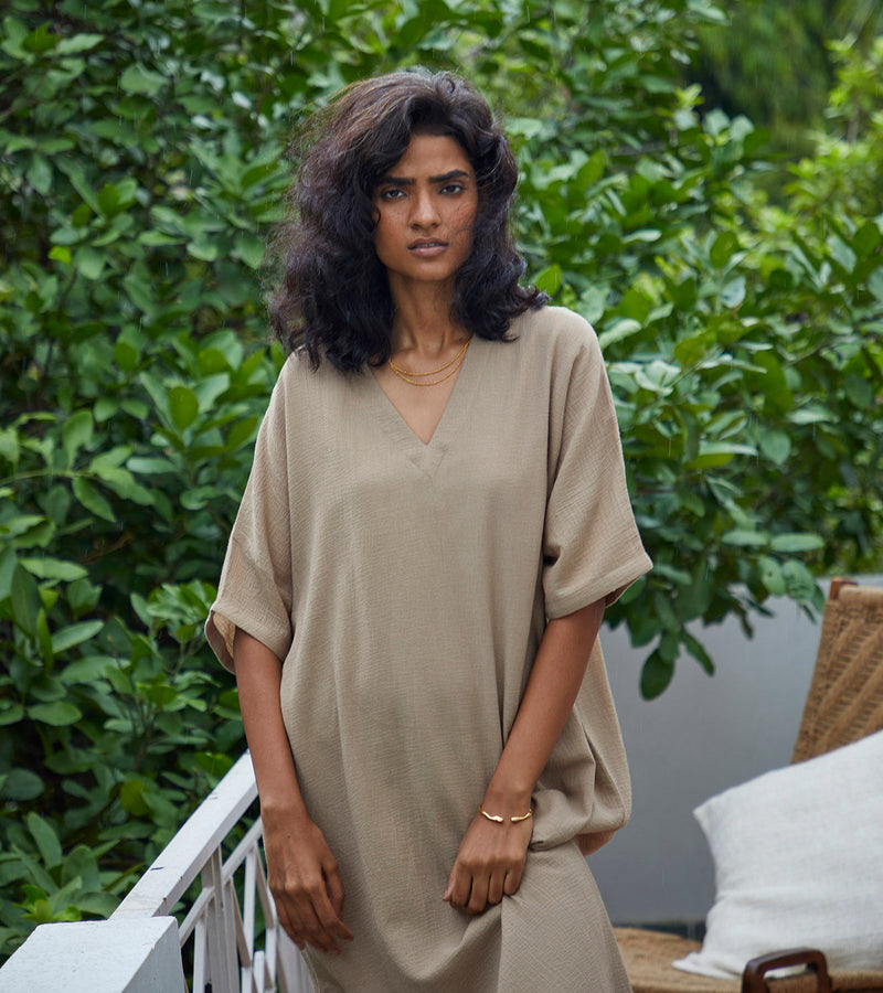 Hazel Kaftan Lounge Wear by Khara Kapas for women Worldwide