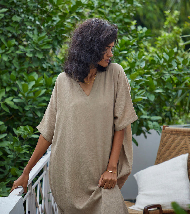 Hazel Kaftan Lounge Wear by Khara Kapas for women Worldwide