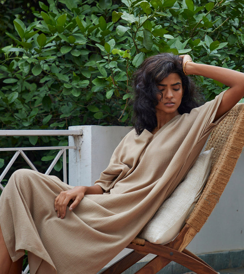 Hazel Kaftan Lounge Wear by Khara Kapas for women Worldwide