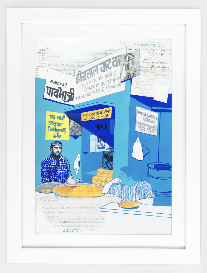 Heeralal Pav Bhaji Print Art Zoya Chaudhary 