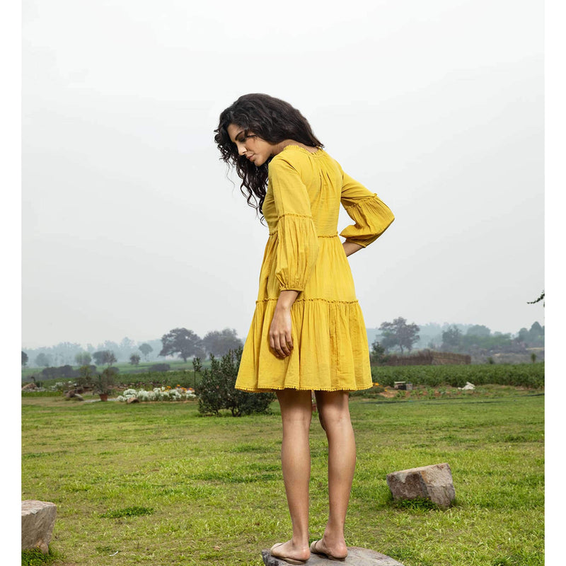 Honeydrops Dress by Khara Kapas for women Worldwide