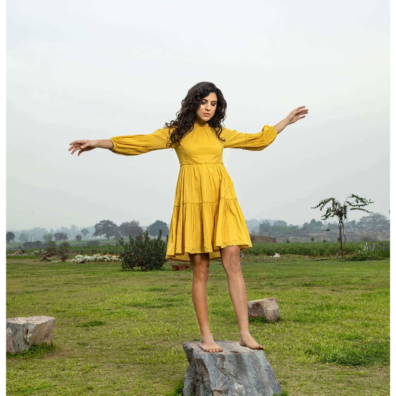Honeydrops Dress by Khara Kapas for women Worldwide