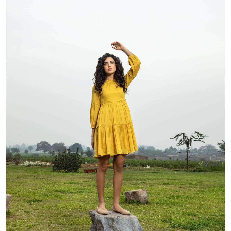 Honeydrops Dress by Khara Kapas for women Worldwide