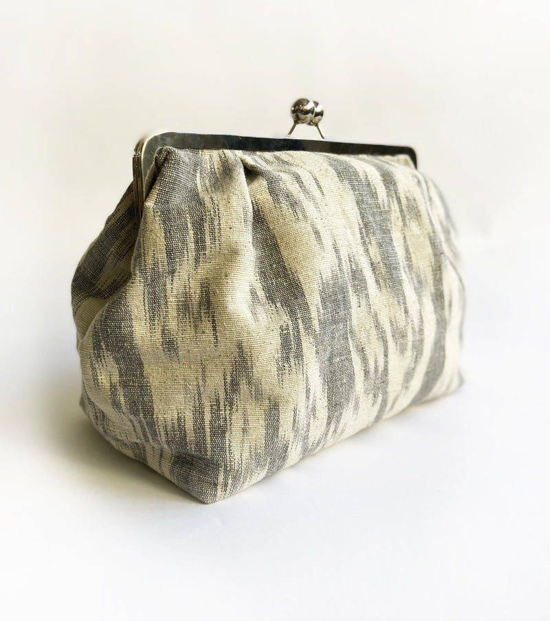 Iceberg Ikat Clutch by Khara Kapas for women Worldwide