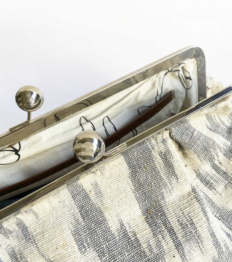 Iceberg Ikat Clutch by Khara Kapas for women Worldwide