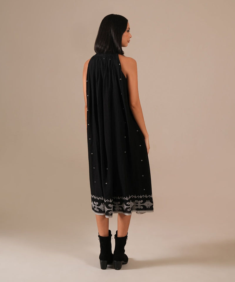 Ink Dress 100% cotton by Indigo Dreams for women Worldwide