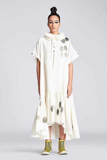Ivory Dress by Chola for women Worldwide