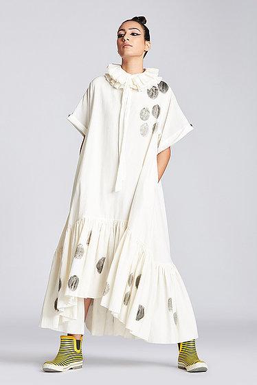 Ivory Dress by Chola for women Worldwide