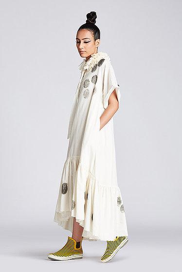 Ivory Dress by Chola for women Worldwide