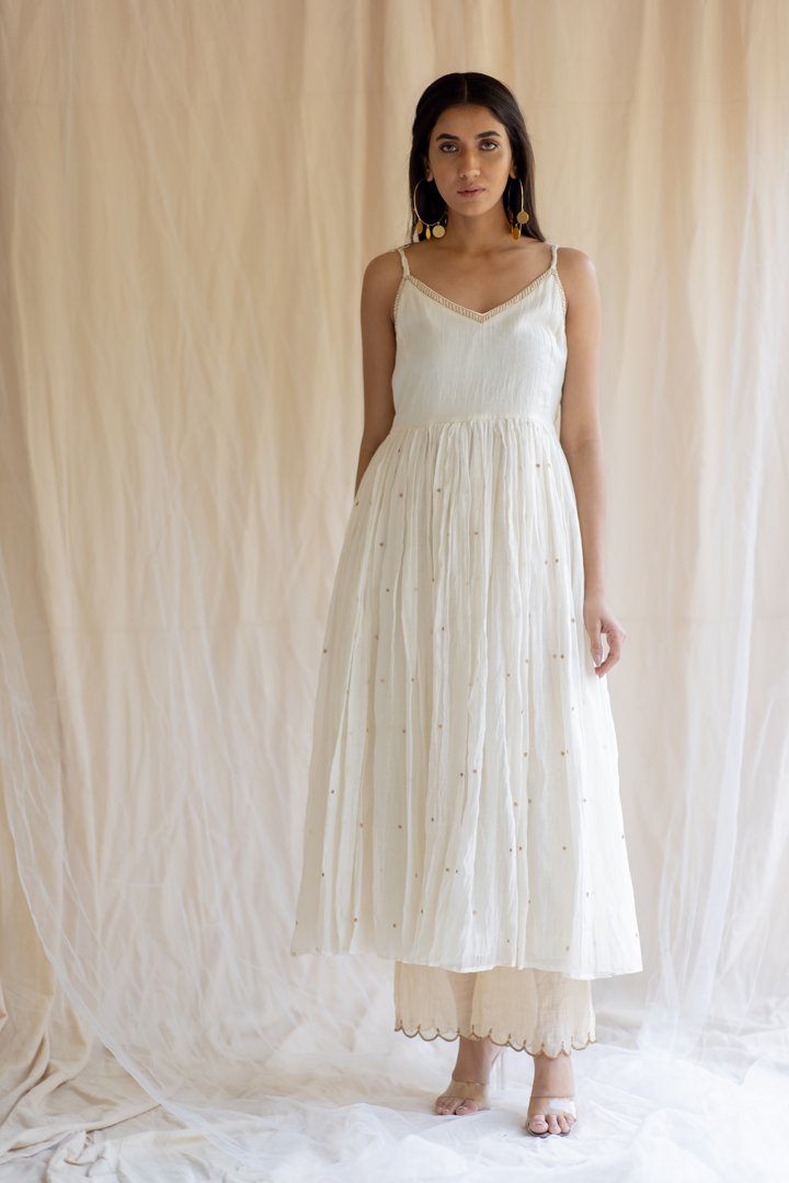 Ivory Nasim Jama by Nirjara for women Worldwide