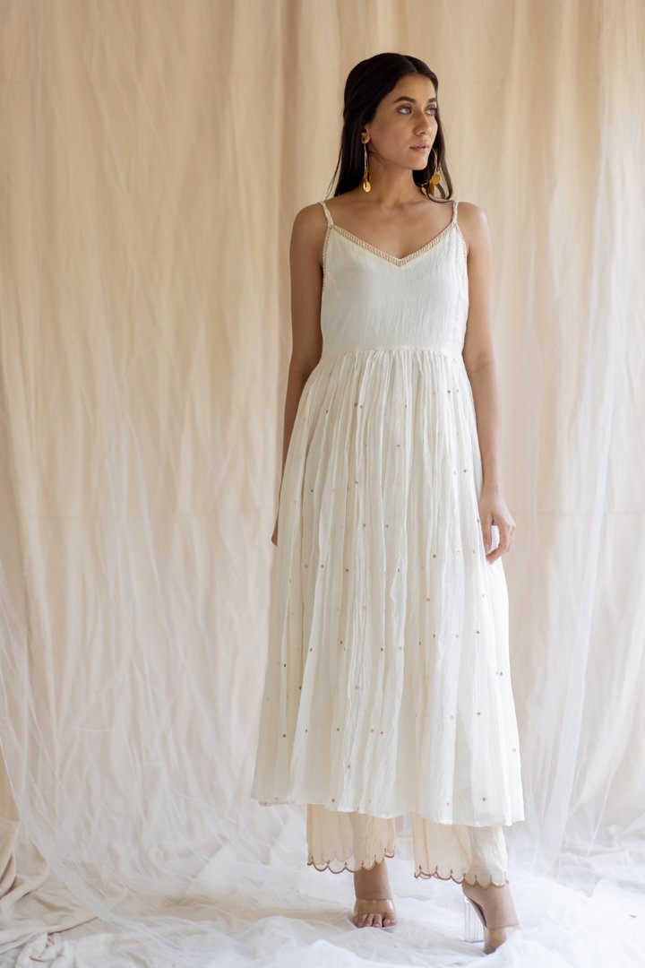 Ivory Nasim Jama by Nirjara for women Worldwide