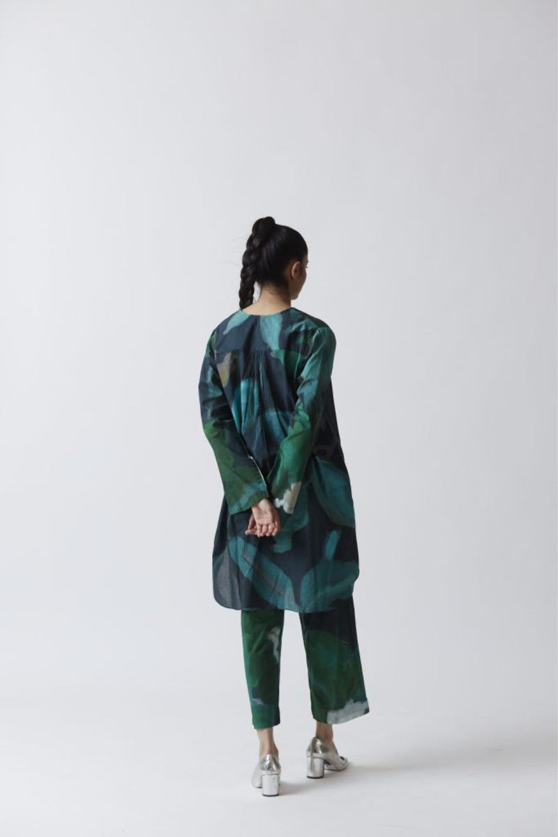 JADE COTTON KURTA SET Kurta Sets by Yam for women Worldwide