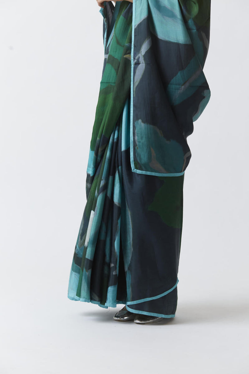JADE SILK SAREE Sarees by Yam for women Worldwide