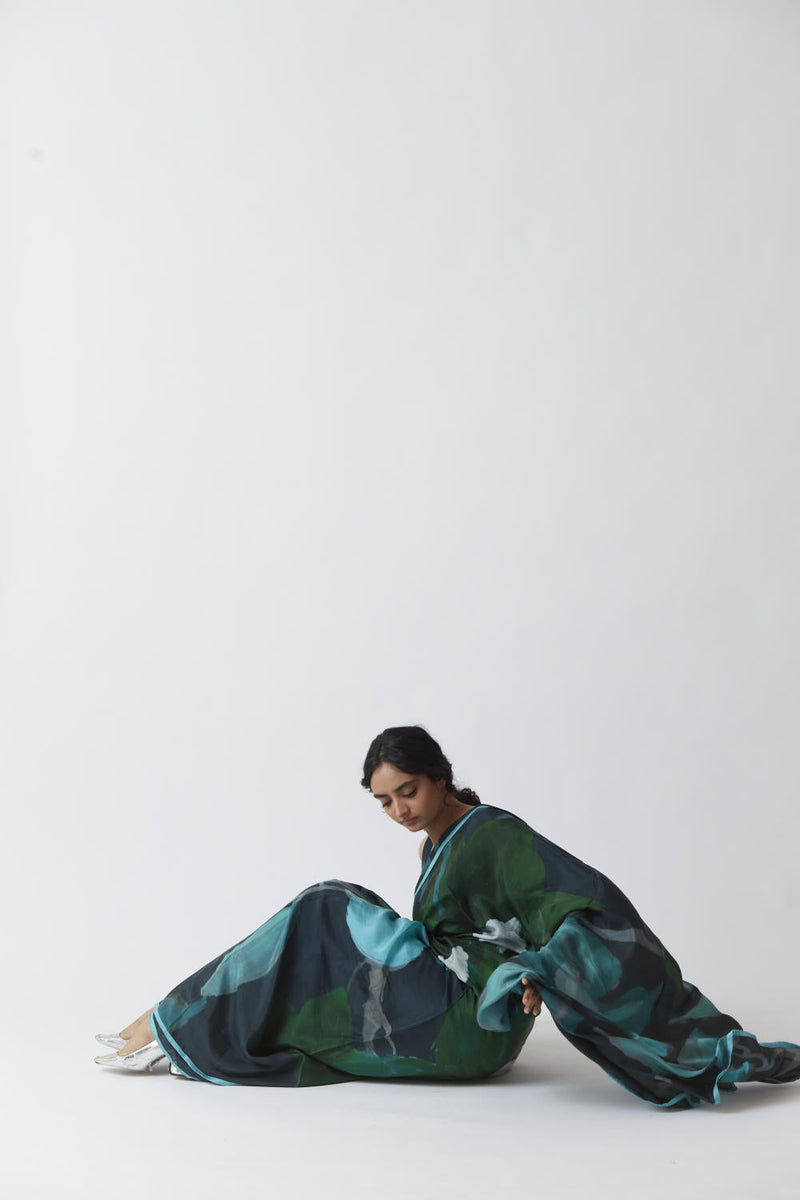 JADE SILK SAREE Sarees by Yam for women Worldwide