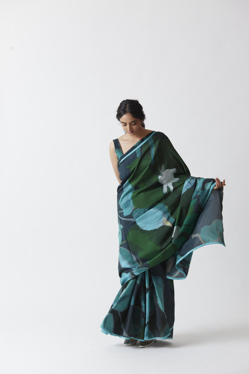 JADE SILK SAREE Sarees by Yam for women Worldwide