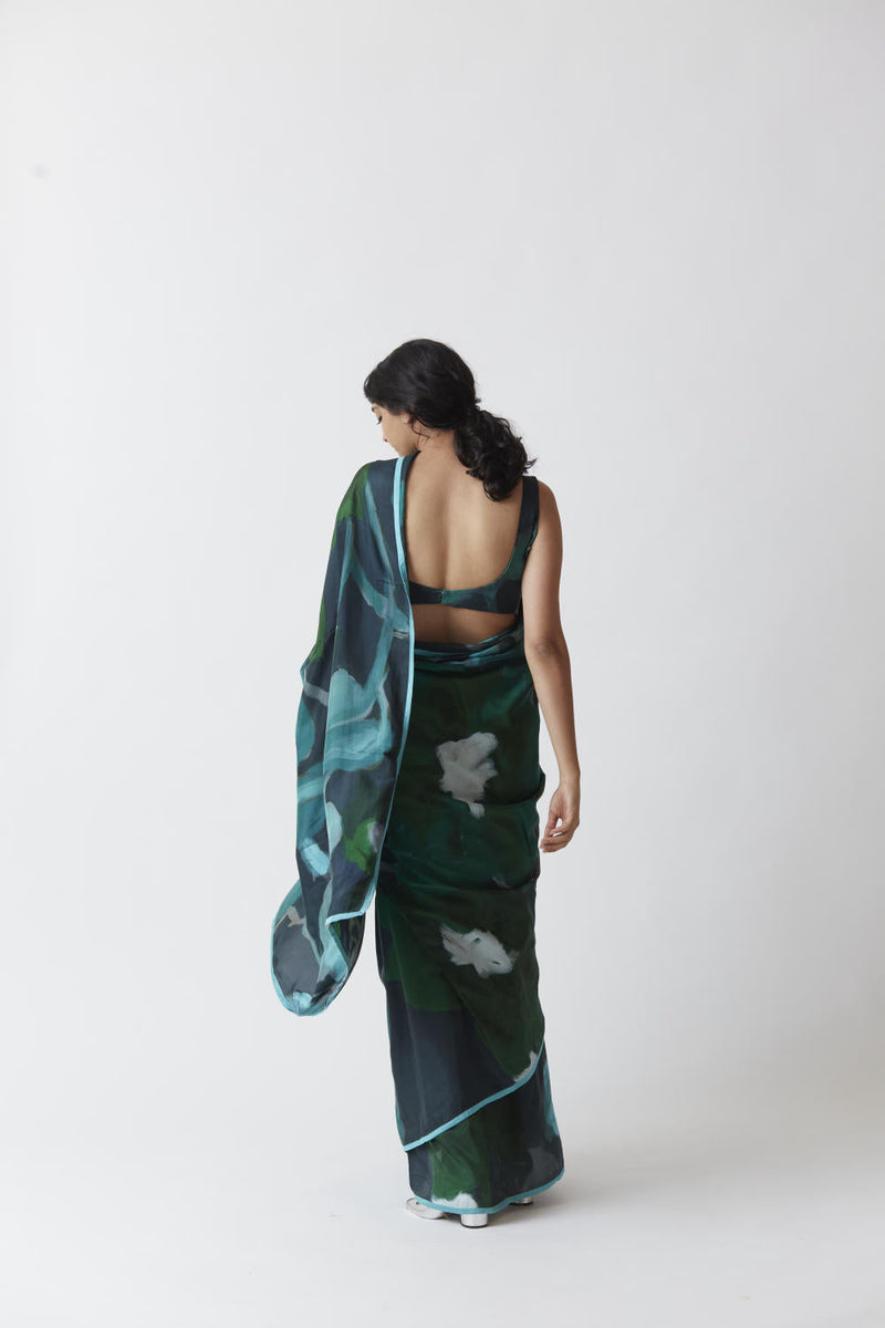 JADE SILK SAREE Sarees by Yam for women Worldwide