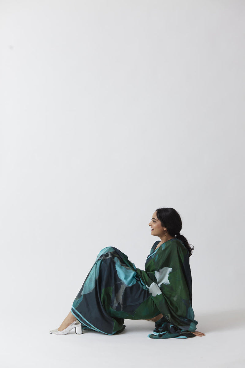 JADE SILK SAREE Sarees by Yam for women Worldwide