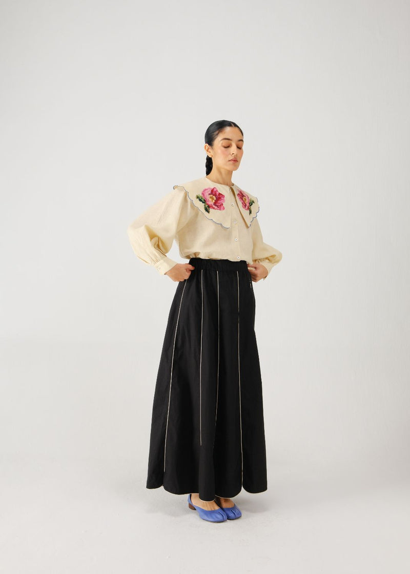 Julia set-Ivory rose emb. cotton by CORD for women Worldwide