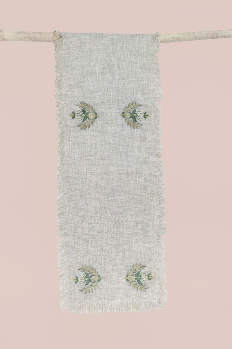 Juniper Table Runner linen by Gado Living for Worldwide