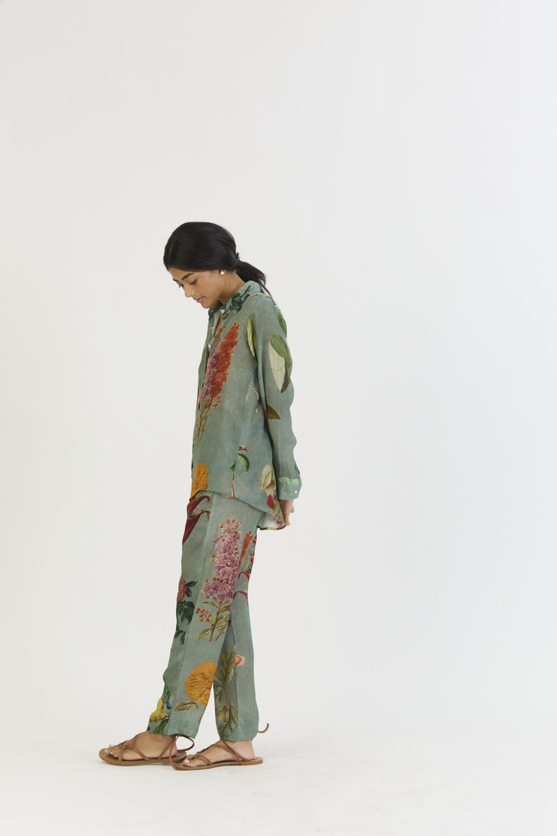 JUNIPER CO-ORD by Yam in blue color for women Worldwide