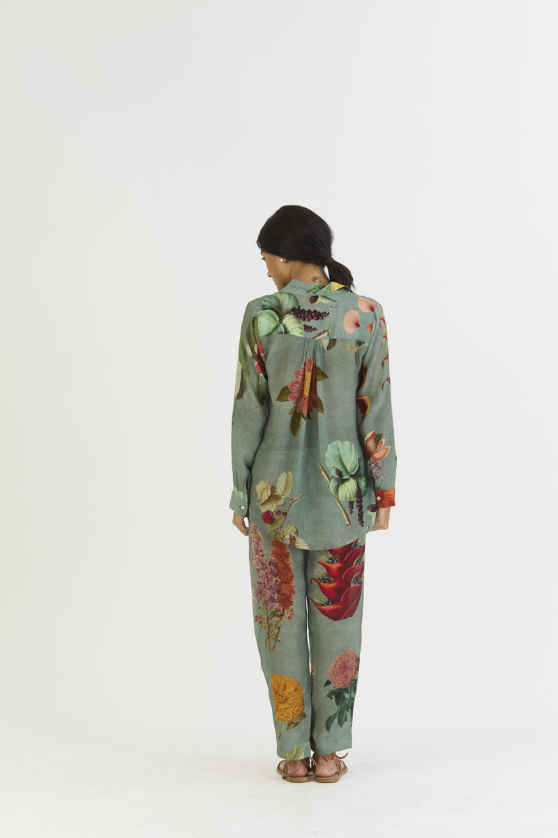 JUNIPER CO-ORD by Yam in blue color for women Worldwide