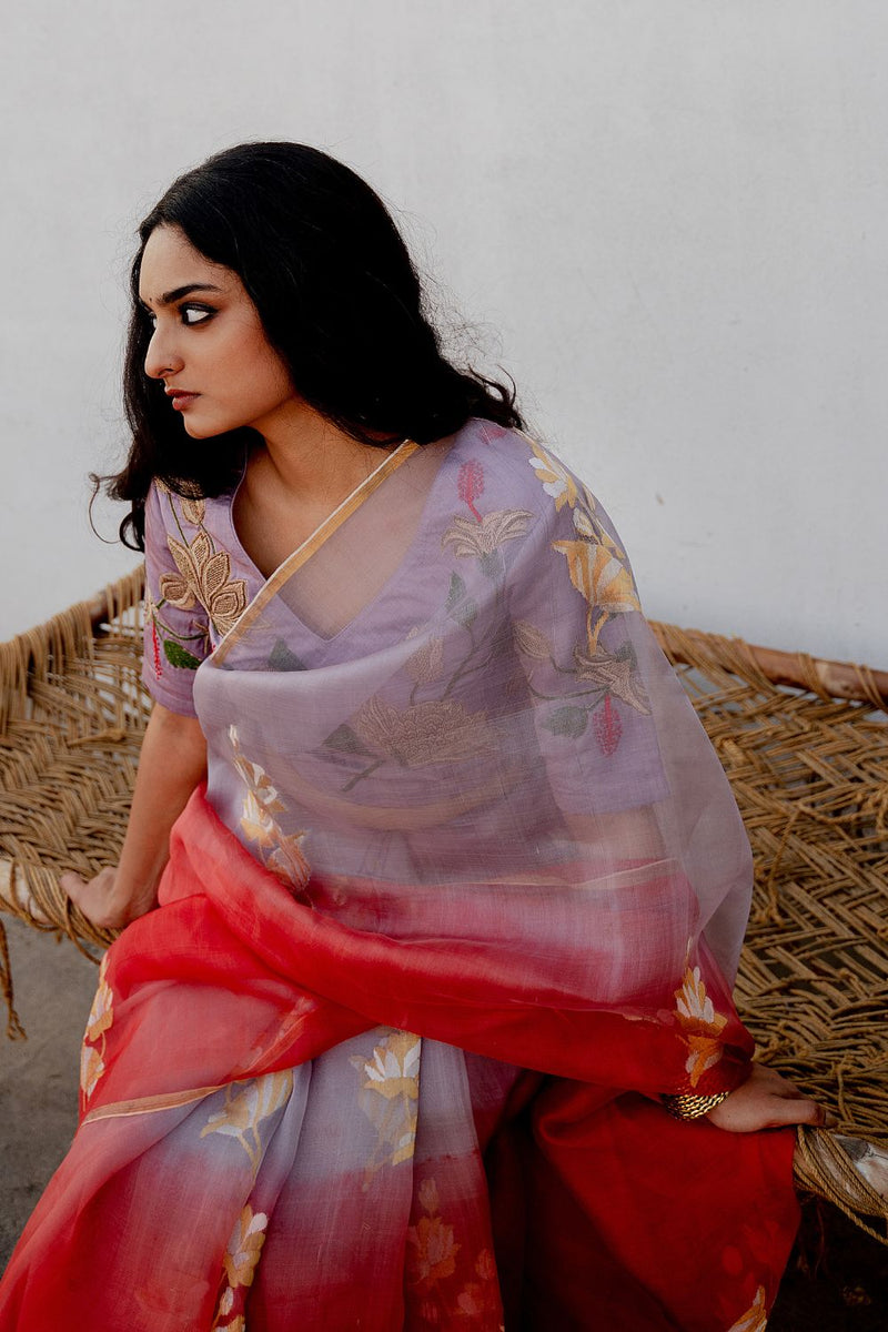 Kamla Sari Sarees by Suparna Som for women Worldwide