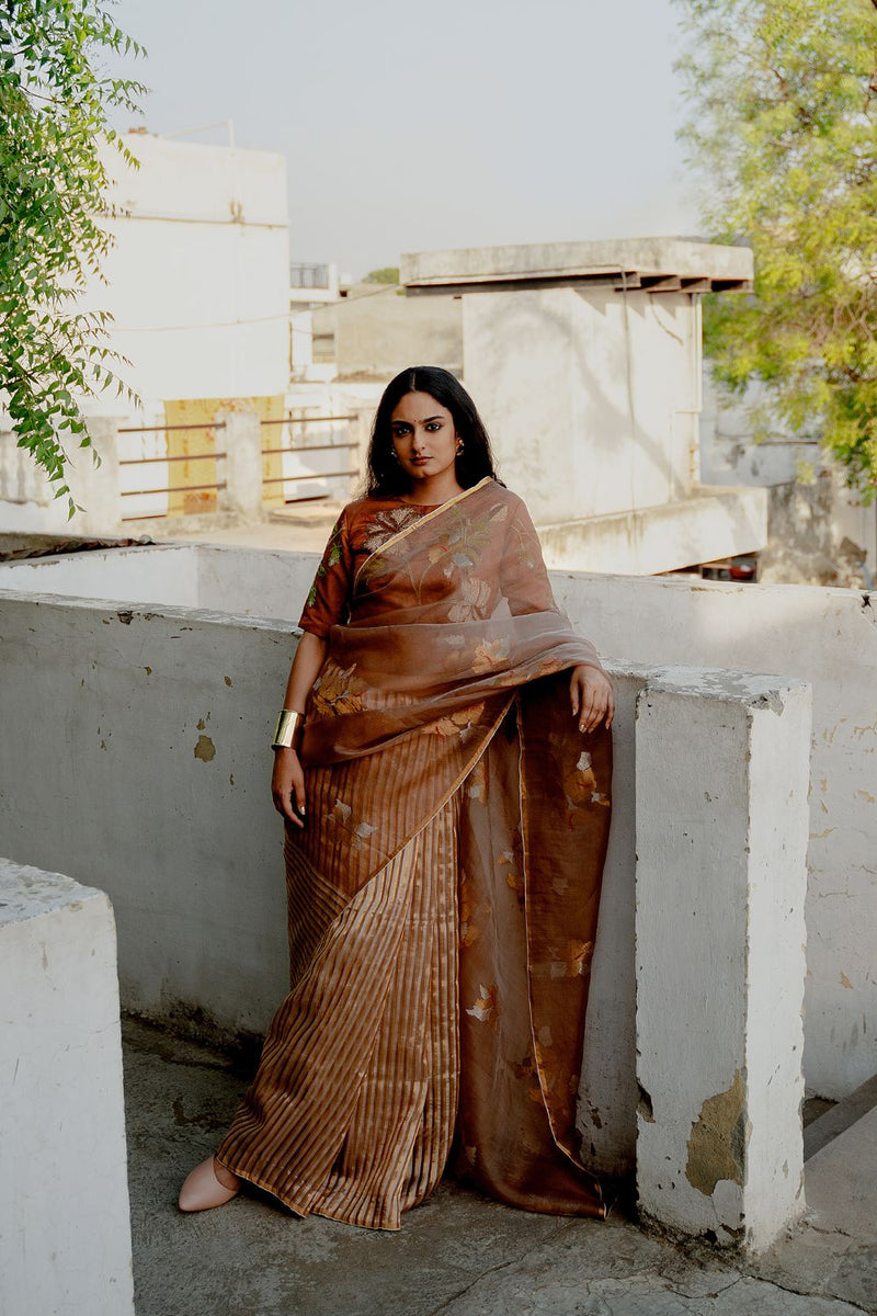 Kanak Sari Sarees by Suparna Som for women Worldwide