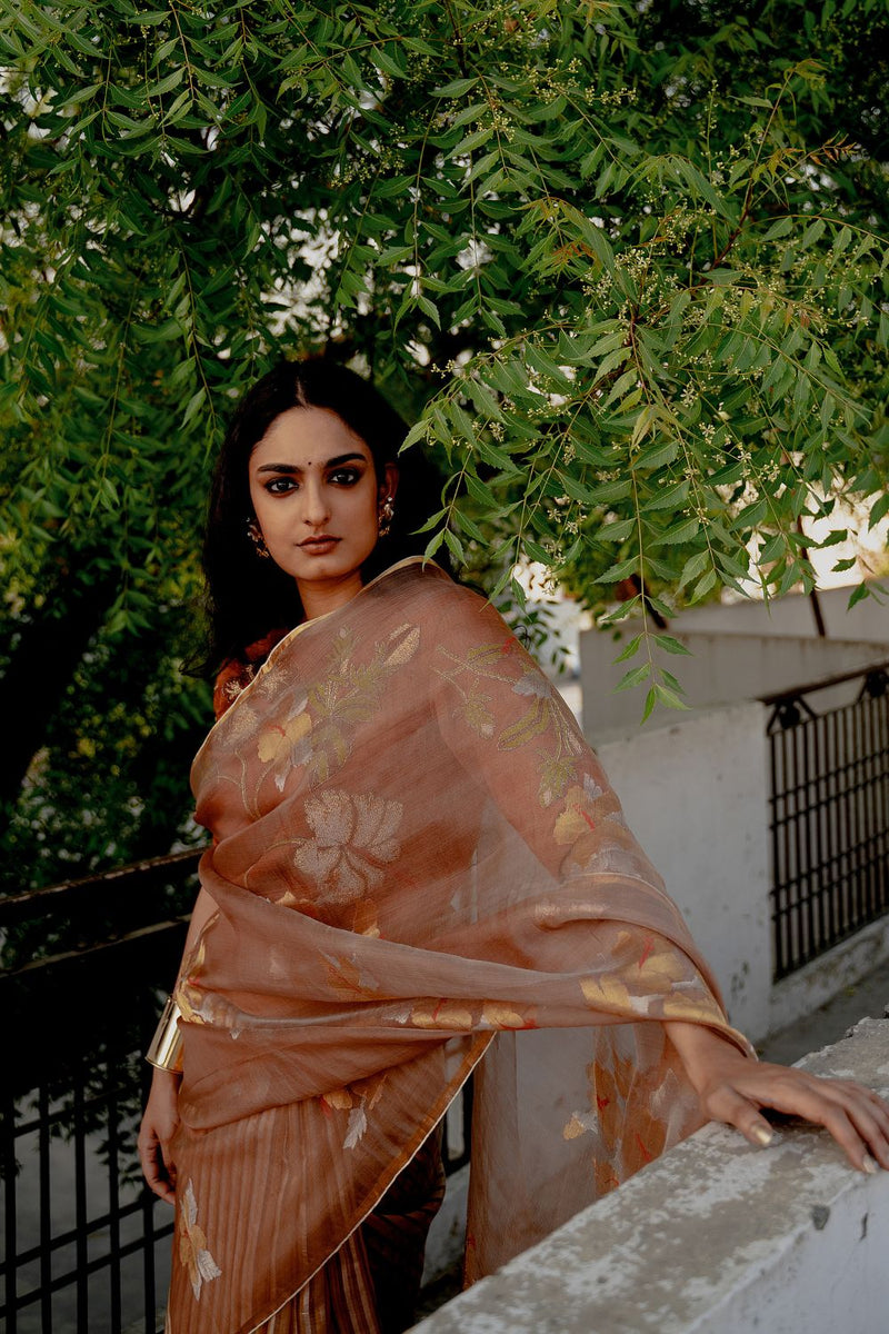 Kanak Sari Sarees by Suparna Som for women Worldwide