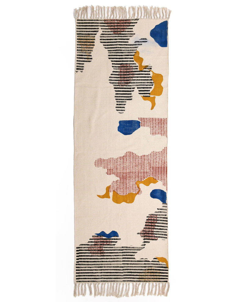 KHURI BED SIDE RUNNER linen by Rias for Worldwide