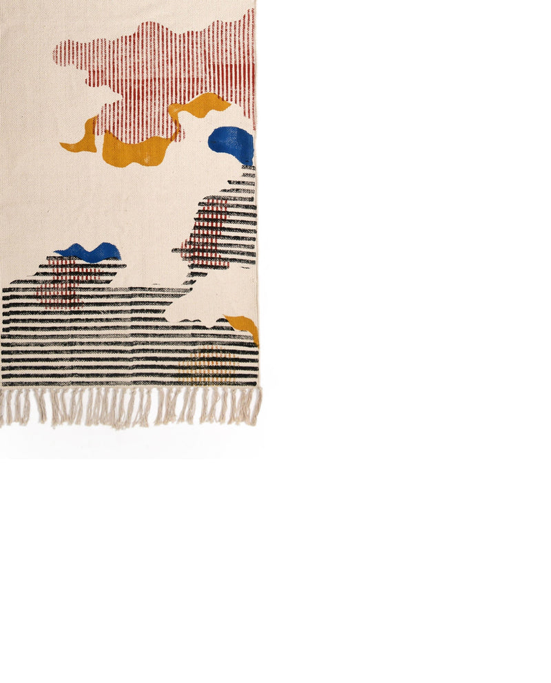 KHURI BED SIDE RUNNER linen by Rias for Worldwide