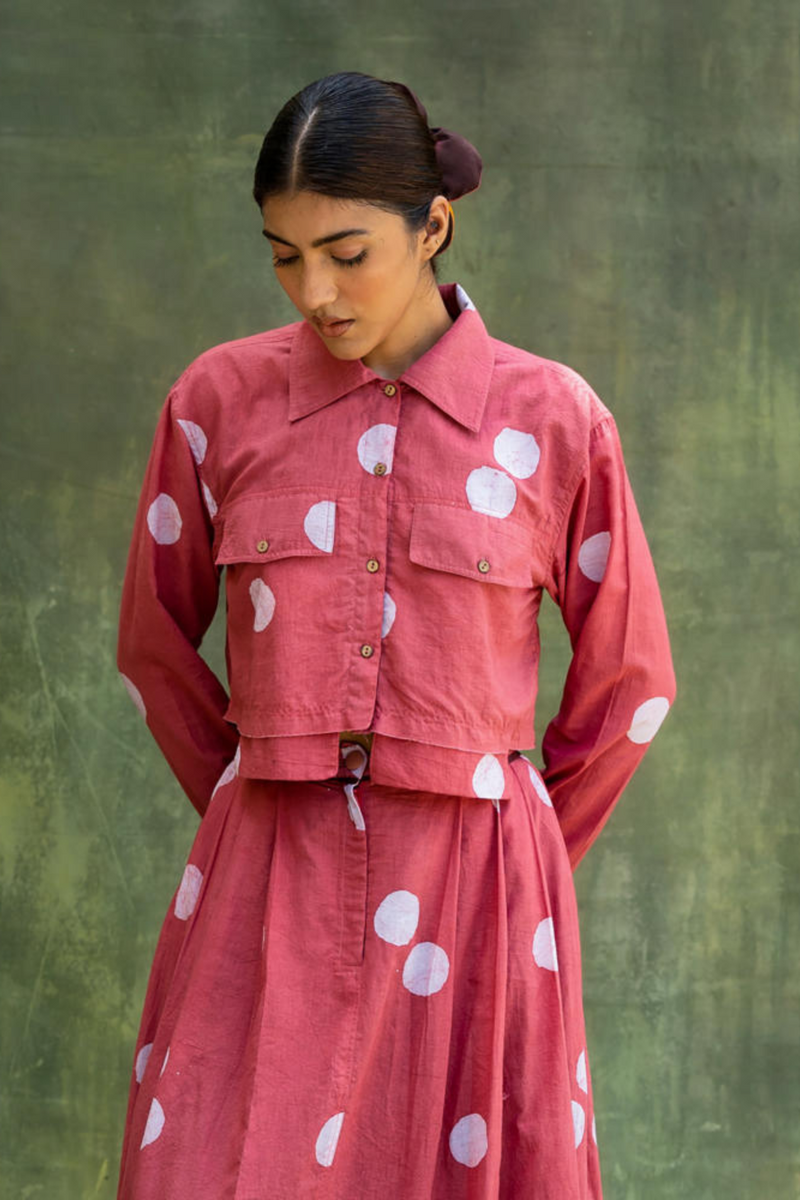 Austin Coral Shirt by Doodlage for women Worldwide