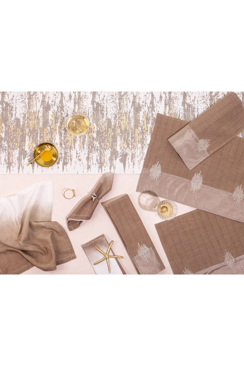 Lagon Table Runner linen by Gado Living for Worldwide