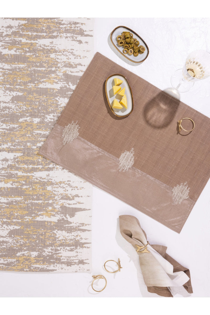 Lagon Table Runner linen by Gado Living for Worldwide