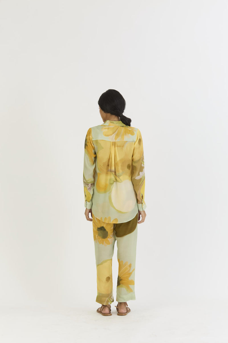 LEMONADE CO-ORD by Yam in yellow color for women Worldwide