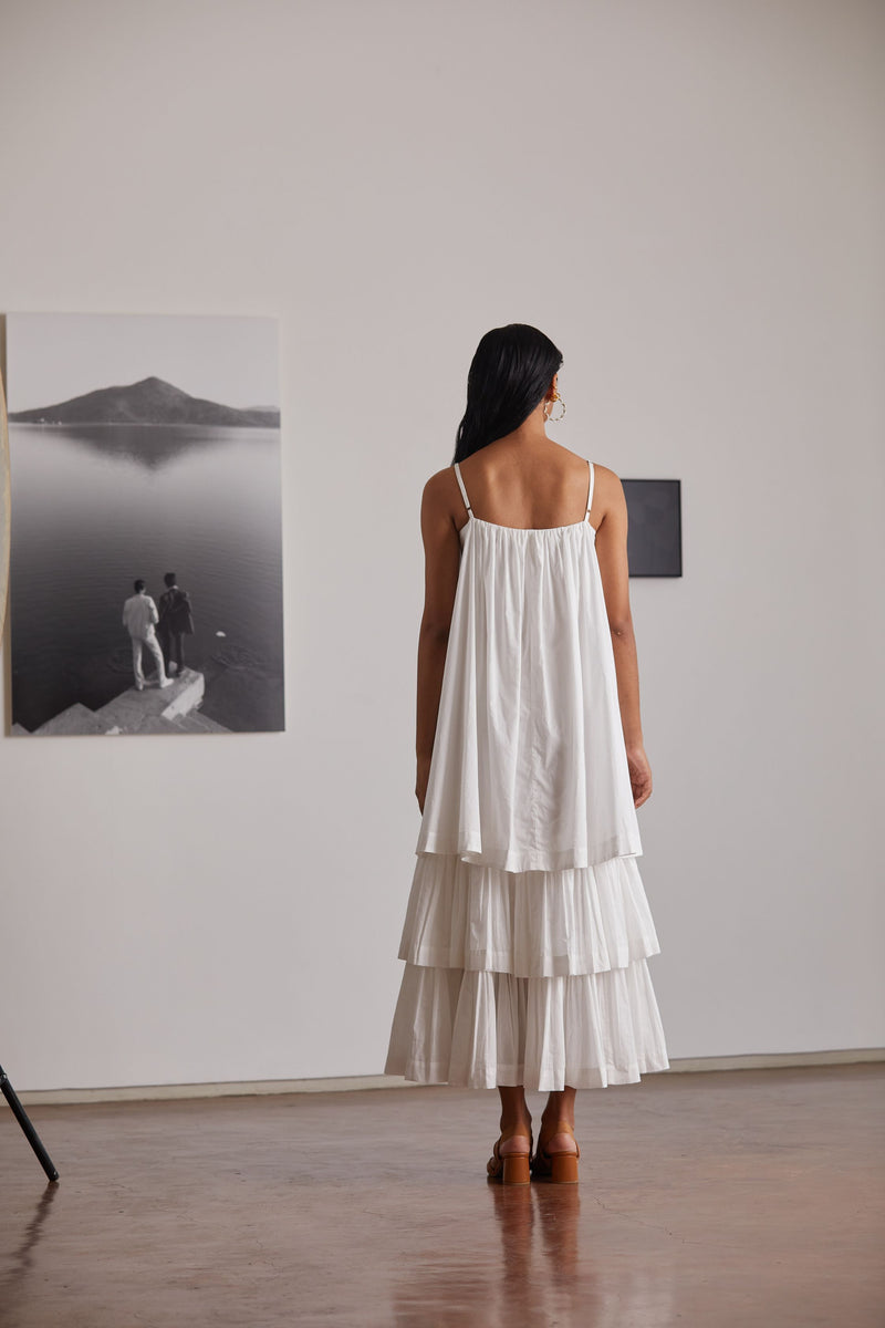 Lev Dress by The Summer House in white color for women Worldwide