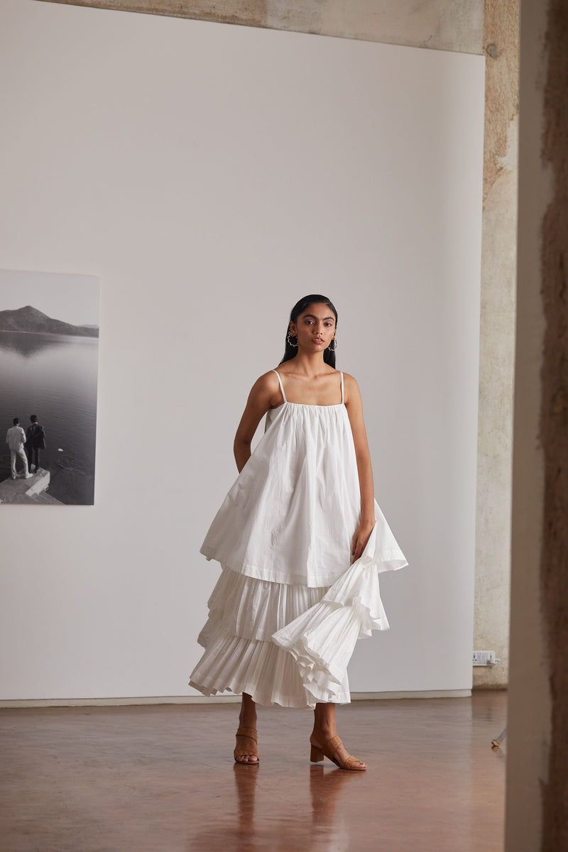 Lev Dress by The Summer House in white color for women Worldwide