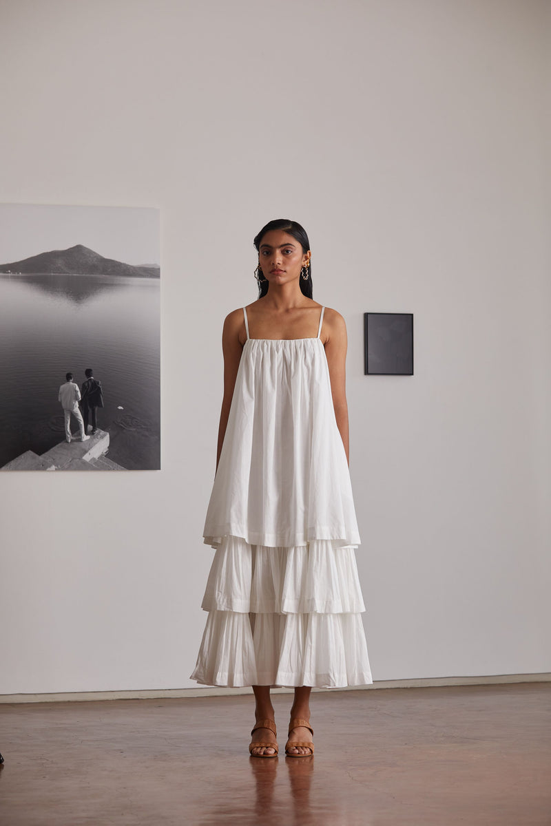 Lev Dress by The Summer House in white color for women Worldwide