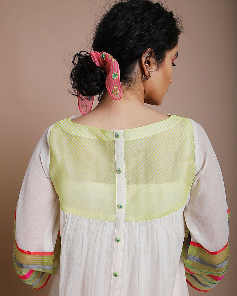 Life in Pink Center Puckering Kurta Kurta Sets by Rajiramniq for women Worldwide