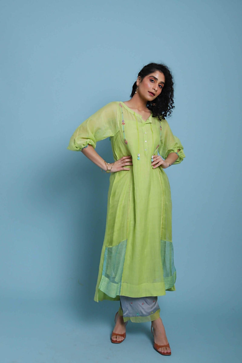 Life In pink Side panel kurta set Co-ord Set,Kurta Sets by Rajiramniq for women Worldwide
