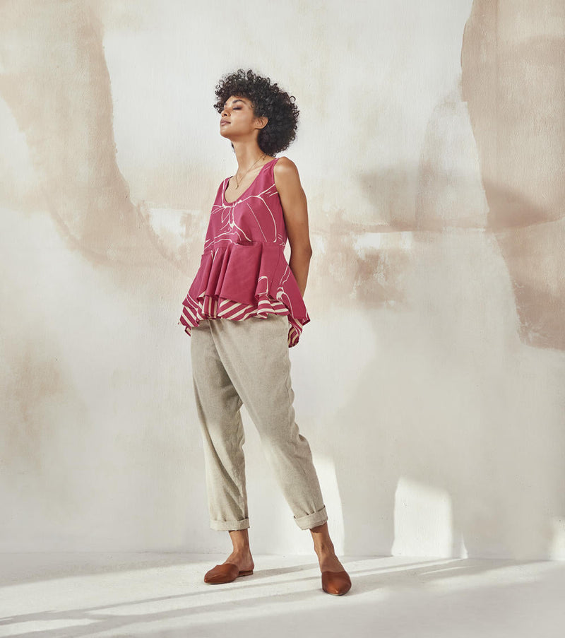 Life Of Tulip Top by Khara Kapas for women Worldwide