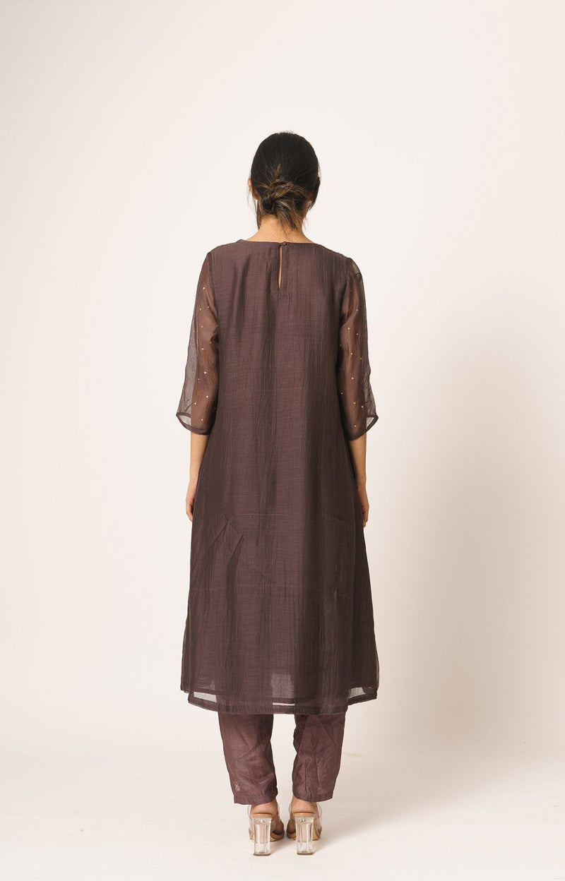 Light Wine Aayat Kurta and Pant Set Fashion DOT