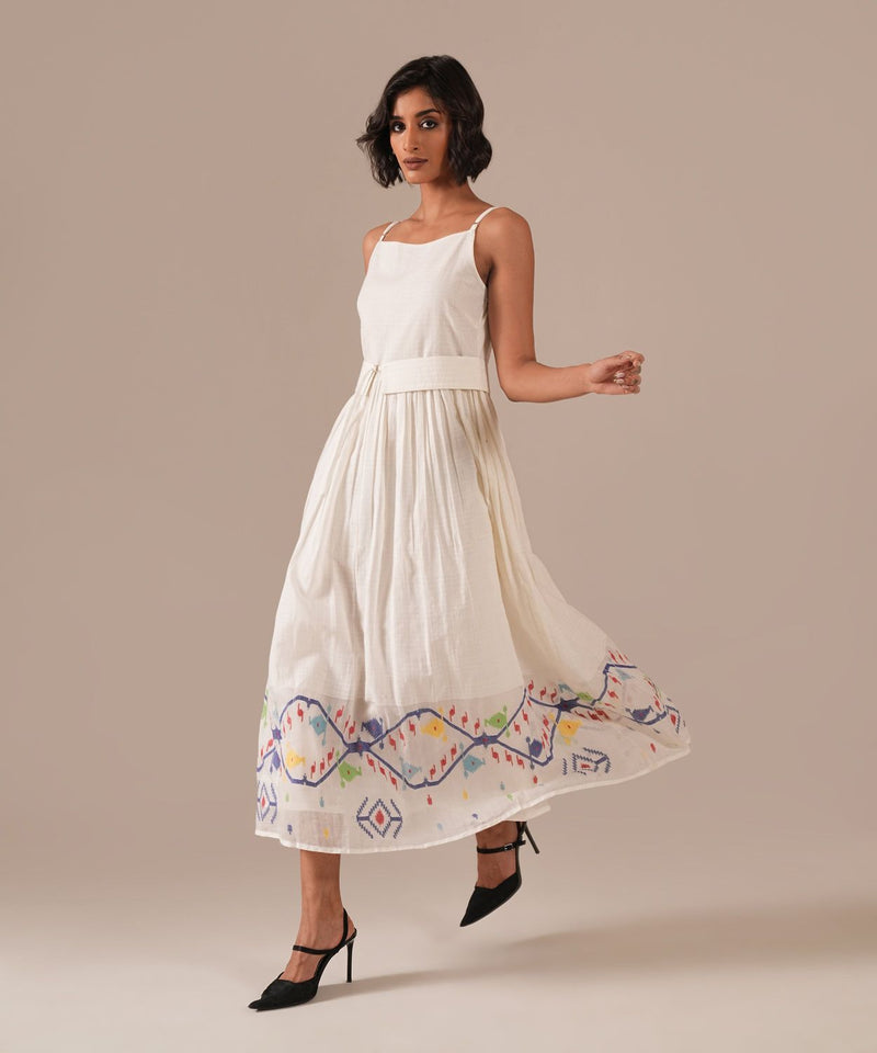 LILY GLOW SET 100% cotton by Indigo Dreams in white color for women Worldwide