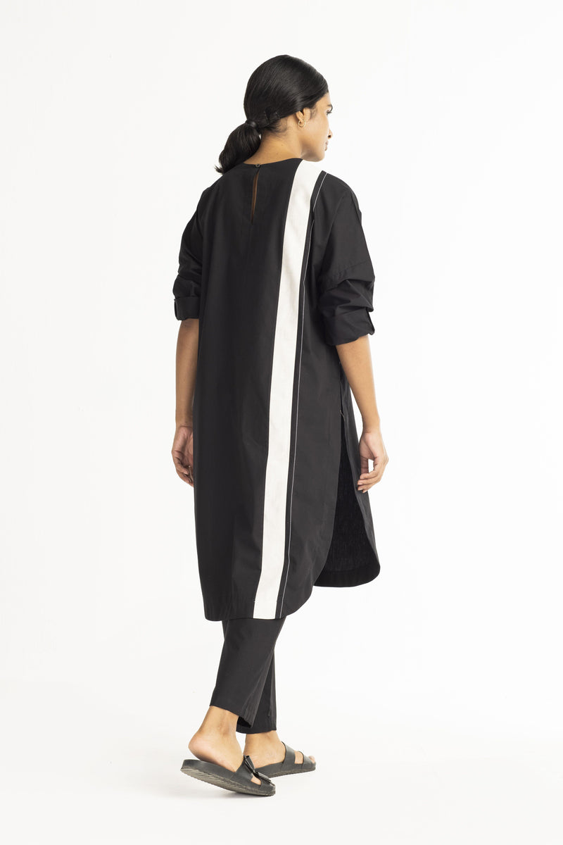 Long Jumper- Black by THREE in black color for women Worldwide