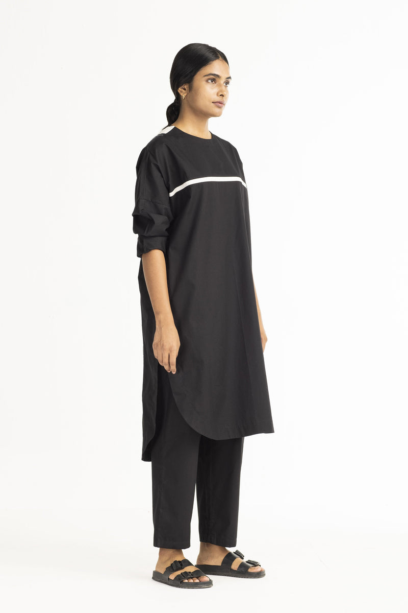 Long Jumper Co-ord - Black by THREE for women Worldwide