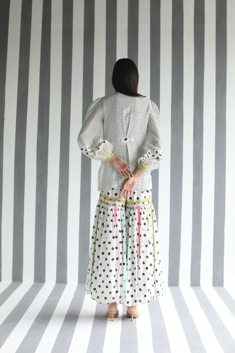 LOVE TO DOT CO-ORD SET Co-ord Set by Rajiramniq for women Worldwide