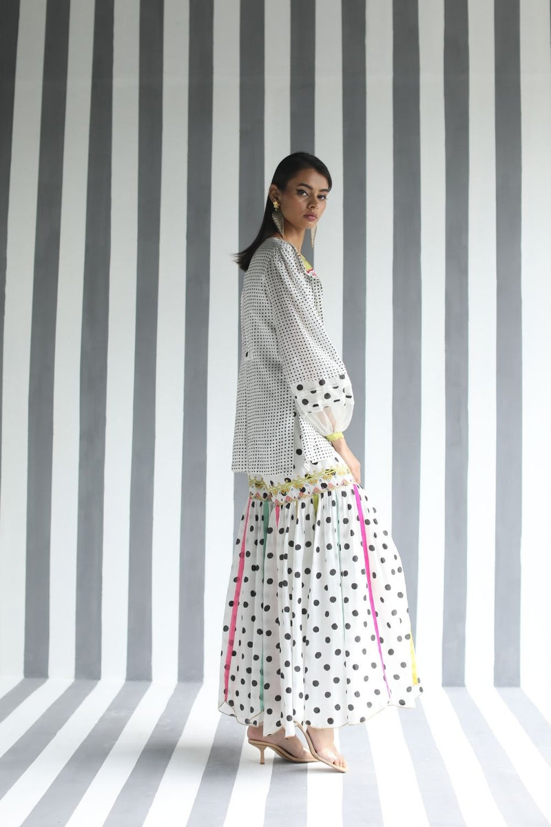 LOVE TO DOT CO-ORD SET Co-ord Set by Rajiramniq for women Worldwide