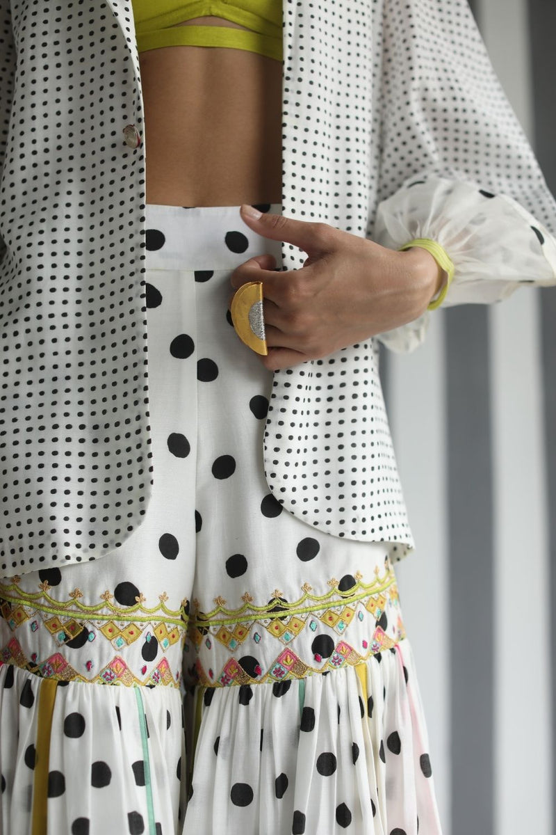 LOVE TO DOT CO-ORD SET Co-ord Set by Rajiramniq for women Worldwide
