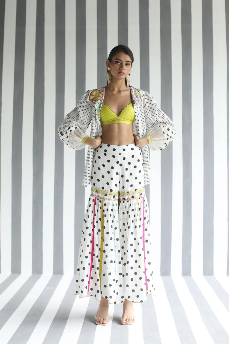 LOVE TO DOT CO-ORD SET Co-ord Set by Rajiramniq for women Worldwide